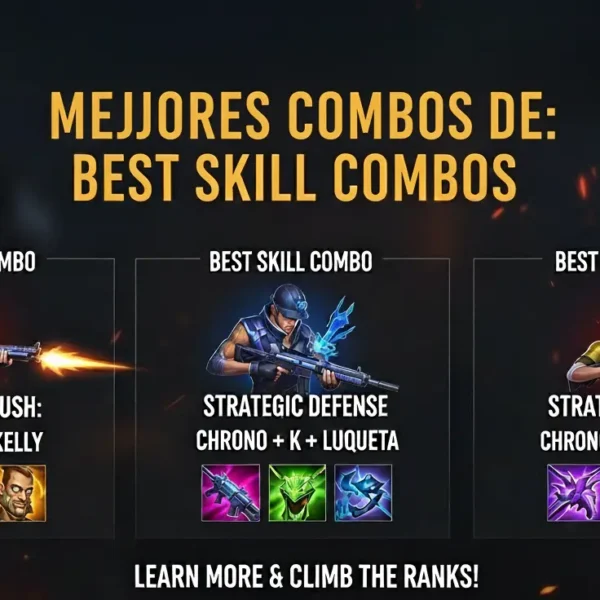 ⚡ Mejores Combos de Habilidades para DE Clasificatoria en Free Fire 🎯
